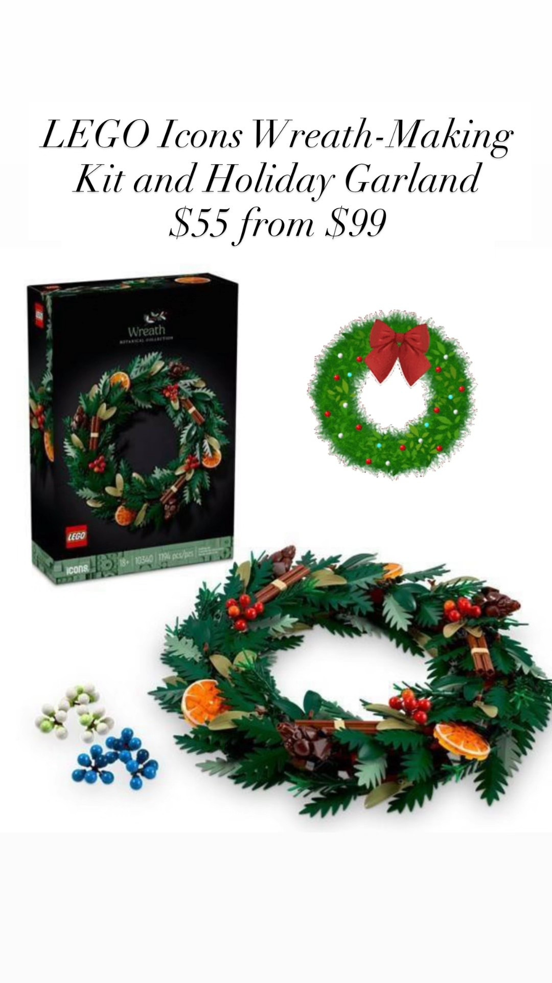 Cute holiday Lego wreath

#LTKGiftGuide #LTKHoliday #LTKSaleAlert