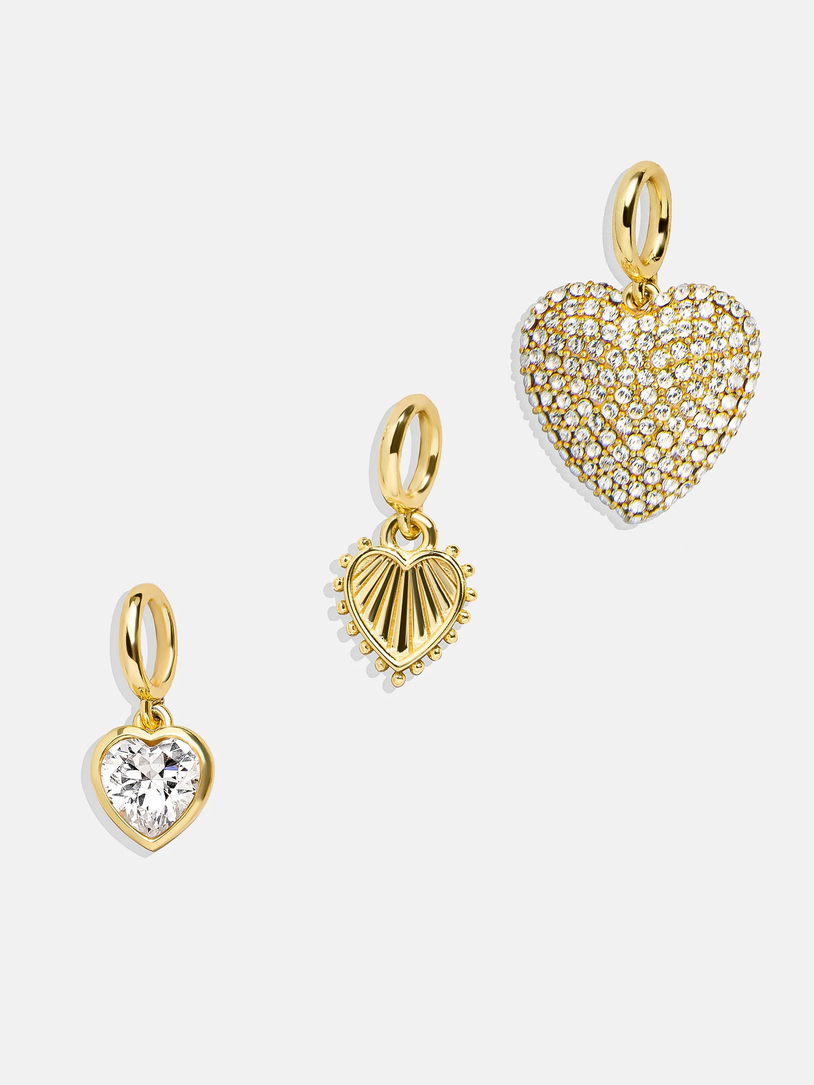 Heart Cluster Charm - Heart Gem | BaubleBar (US)