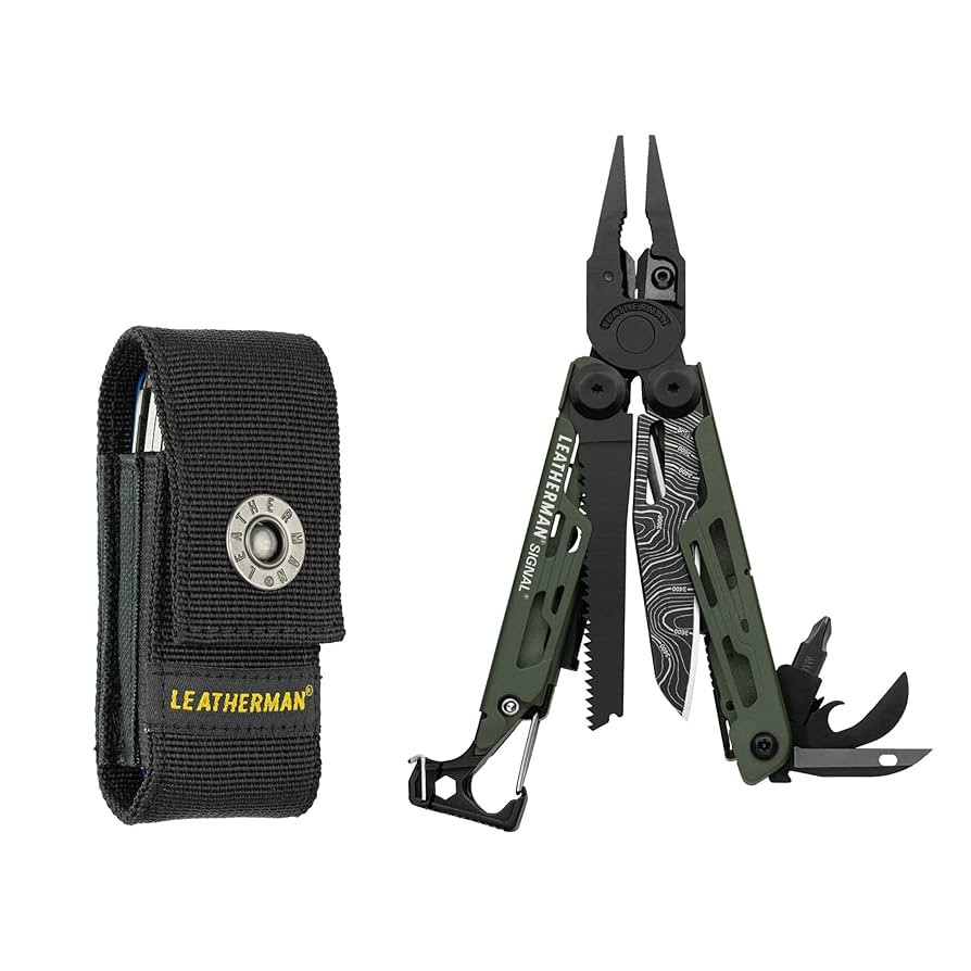 LEATHERMAN, Signal, 19-in-1 Multi-tool for Outdoors, Camping, Hiking, Fishing, Survival, Durable ... | Amazon (US)