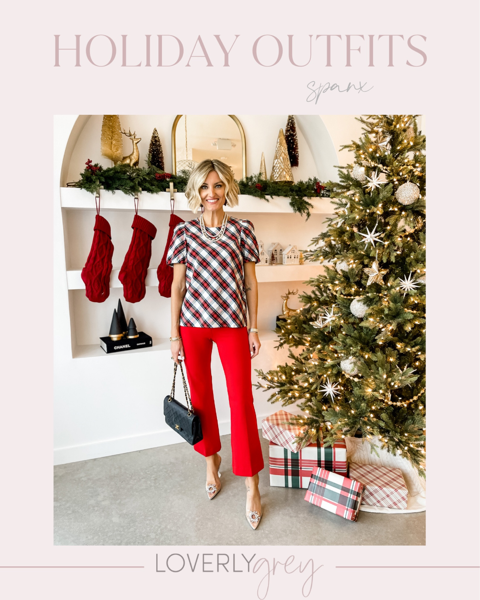 Holiday outfit idea! Wearing an XS in these pieces! Both on sale 👏 use code: BRITTANYXSPANX for 10% off! 

Loverly Grey, holiday outfit

#LTKsalealert #LTKstyletip #LTKHoliday