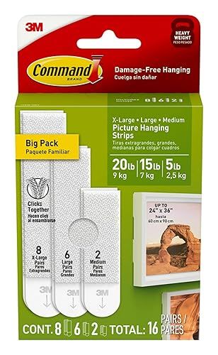 Command Picture Hanging Strips Variety Pack, Damage Free Hanging Picture Hangers, No Tools Wall f... | Amazon (US)