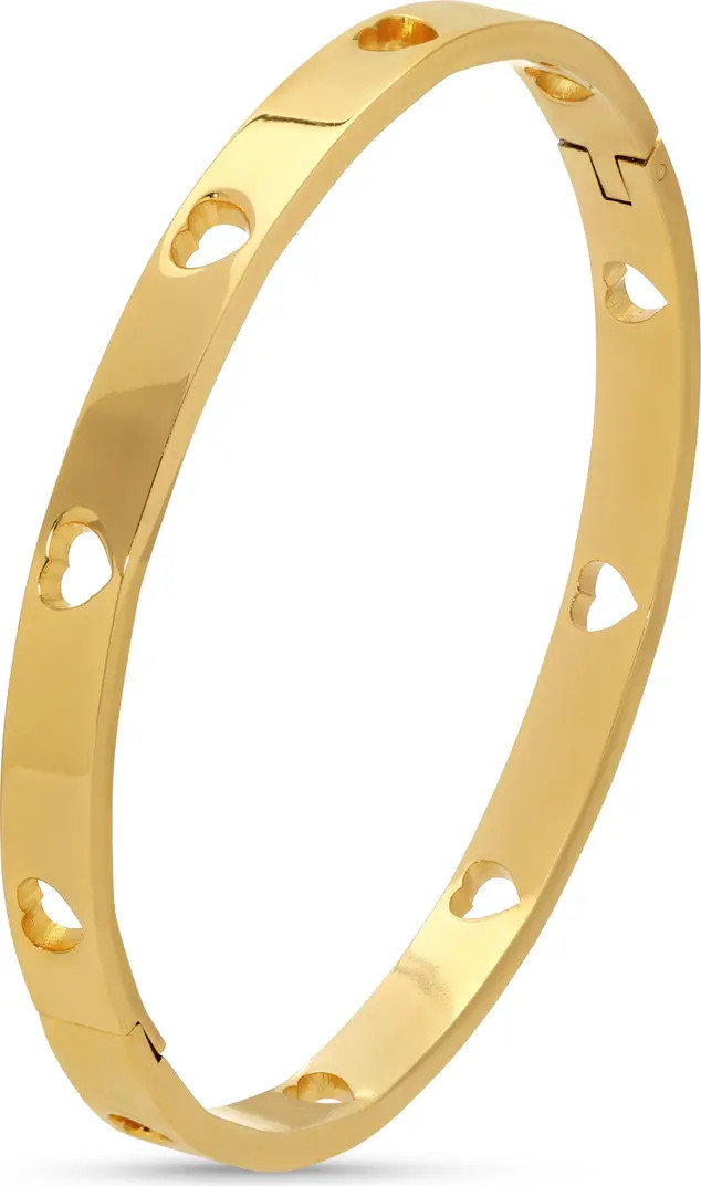 Rona Heart Cutout Cuff Bracelet | Nordstrom Rack