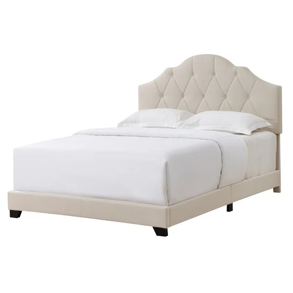 Troutdale Tufted Upholstered Low Profile Standard Bed | Wayfair North America