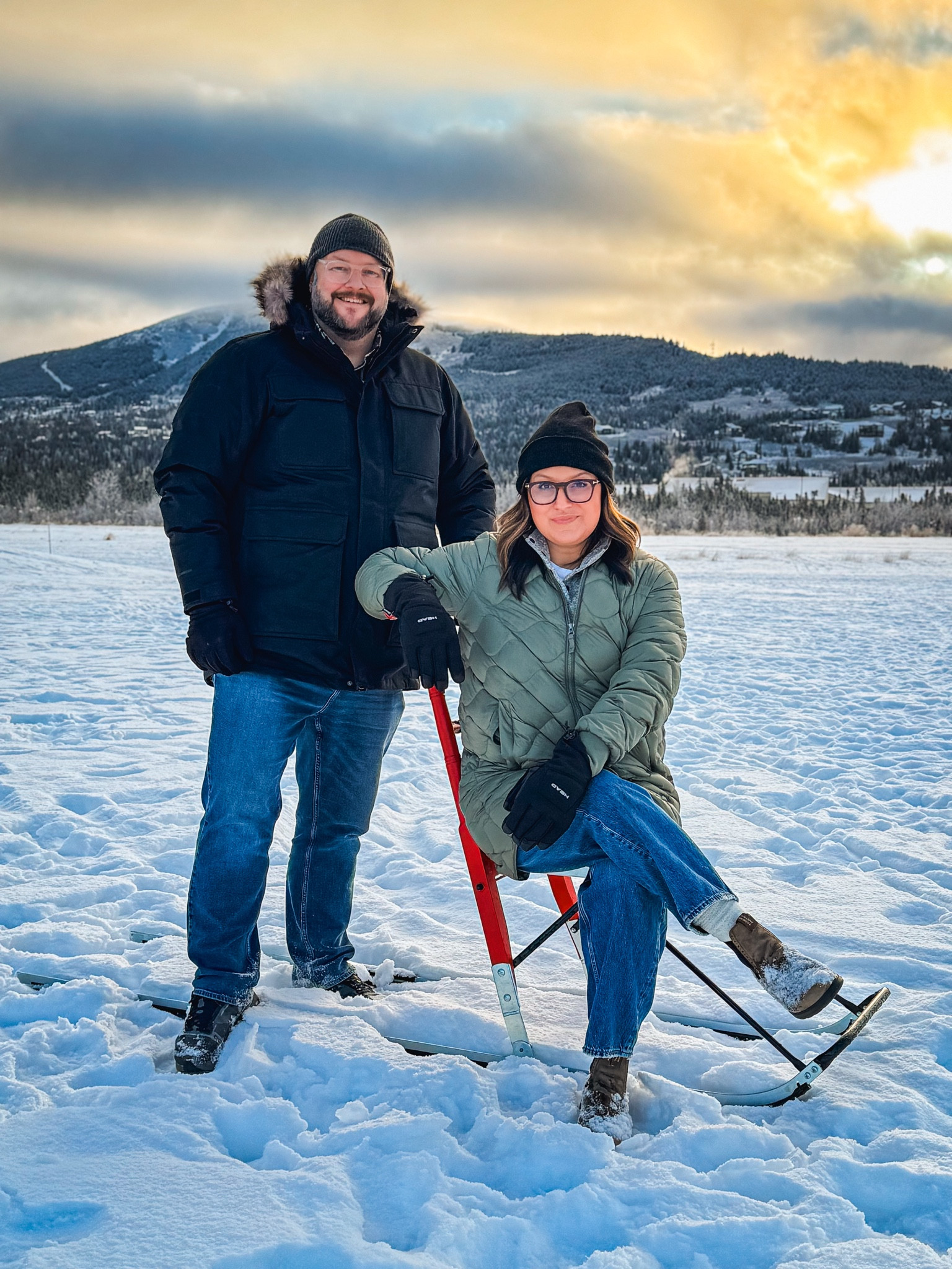 Eddie Bauer outerwear on major sale. Brant is wearing a 2XL & I’m wearing an XL  #ad #EddieBauerPartner #PaidLink

#LTKSaleAlert #LTKGiftGuide #LTKOver40