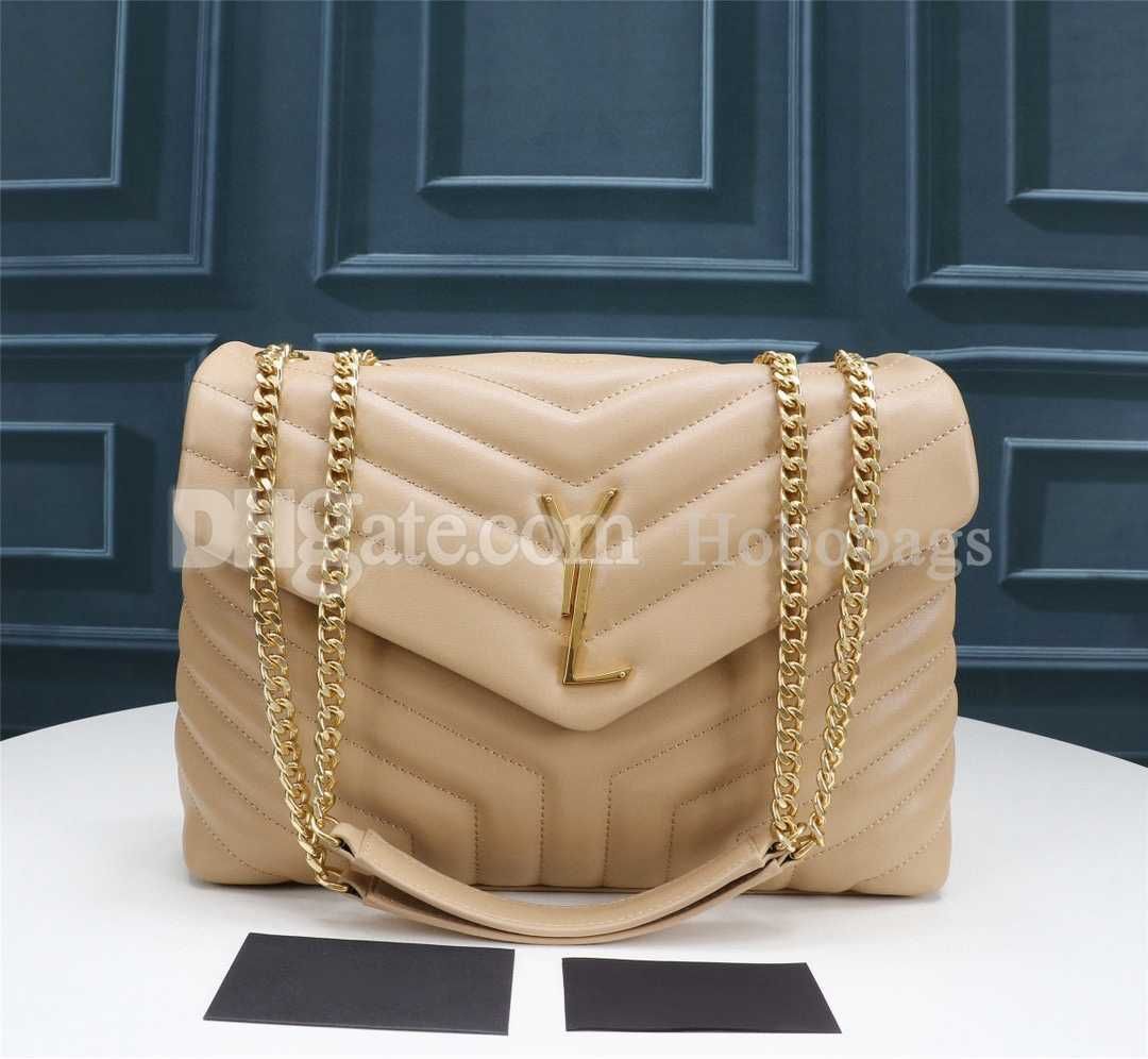 Evening Bags Evening Bags Top Quality Designer LOULOU Bag Large Shoulder Chain Clutch Bags Purses... | DHGate