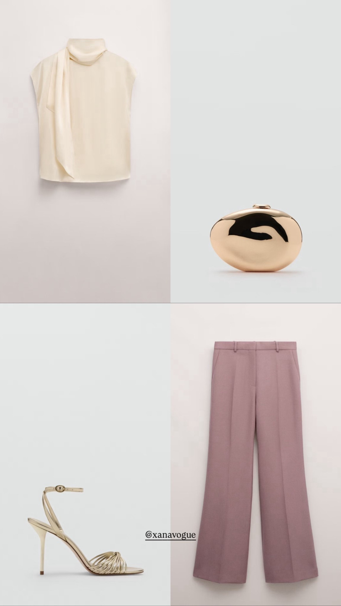 Soft Luxury Mood

This look is all about quiet elegance and refined femininity. Soft tones, fluid shapes, and a touch of gold that elevates everything instantly.

The draped top feels delicate and effortless, while the tailored trousers add structure and sophistication.

It’s that perfect balance between chic and understated luxury.

Top S
Trousers 36 EU (UK 8 / US 4)

🔍 soft luxury outfit, elegant outfit, chic minimal style, neutral luxury look, quiet luxury aesthetic, feminine elegant outfit, beige and mauve outfit

#LTKuk #LTKeurope #LTKspring

#LTKWorkwear #LTKgrwm #LTKootd