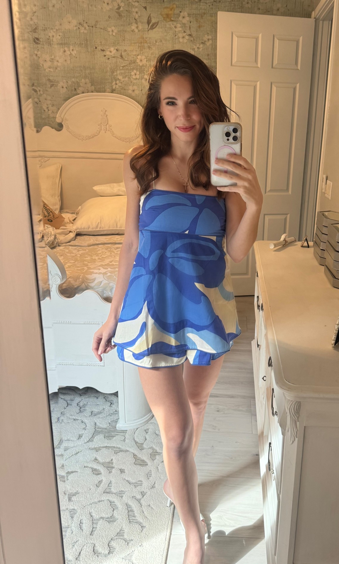 When Cool Blues meets Warm Sunshine Weather 💙☀️
#WinterInFlorida #Sabo #SaboSkirt #FloridaStyle #Playsuit 


#LTKmomlife #LTKootd #LTKSeasonal