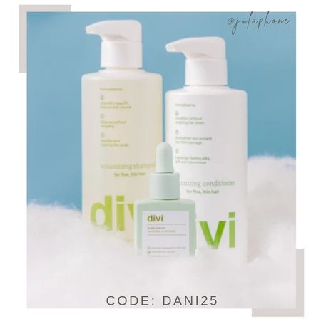 President's day dealDivi haircare bundle!CODE: dani25

#LTKsalealert #LTKfindsunder100 #LTKbeauty