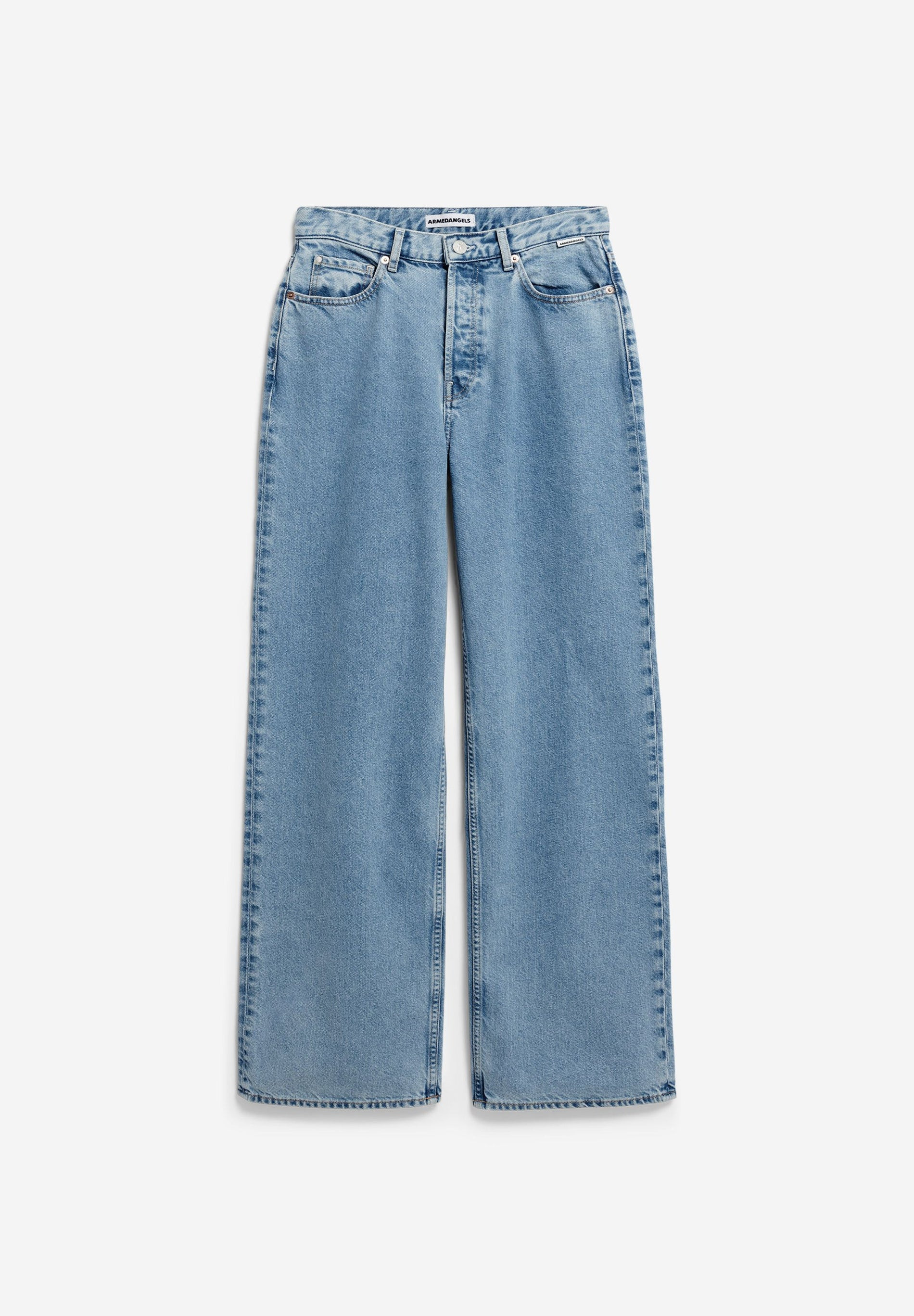 "ENIJAA HIGH WAIST WIDE JEANS 100% recycelte Baumwolle Non Stretch" | ArmedAngels (DE)