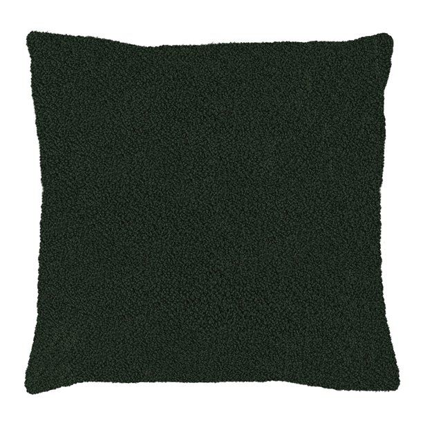 Better Homes & Gardens Sherpa Square Throw Pillow, 20" x 20" , Olive, Pack of 1 - Walmart.com | Walmart (US)