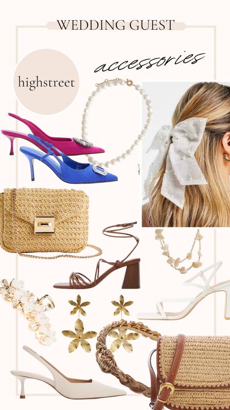 The perfect accessories to complete your wedding guest outfit. All from the highstreet! 

#LTKwedding #LTKSeasonal
