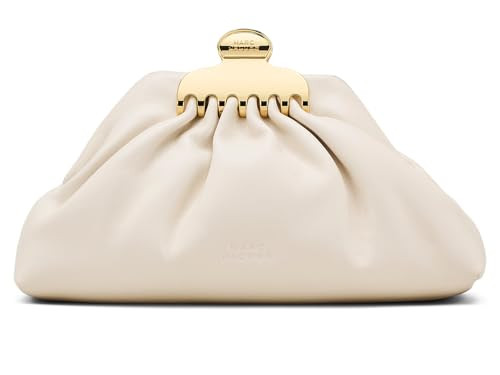 Marc Jacobs The Glam Small Clutch, Ivory | Amazon (US)