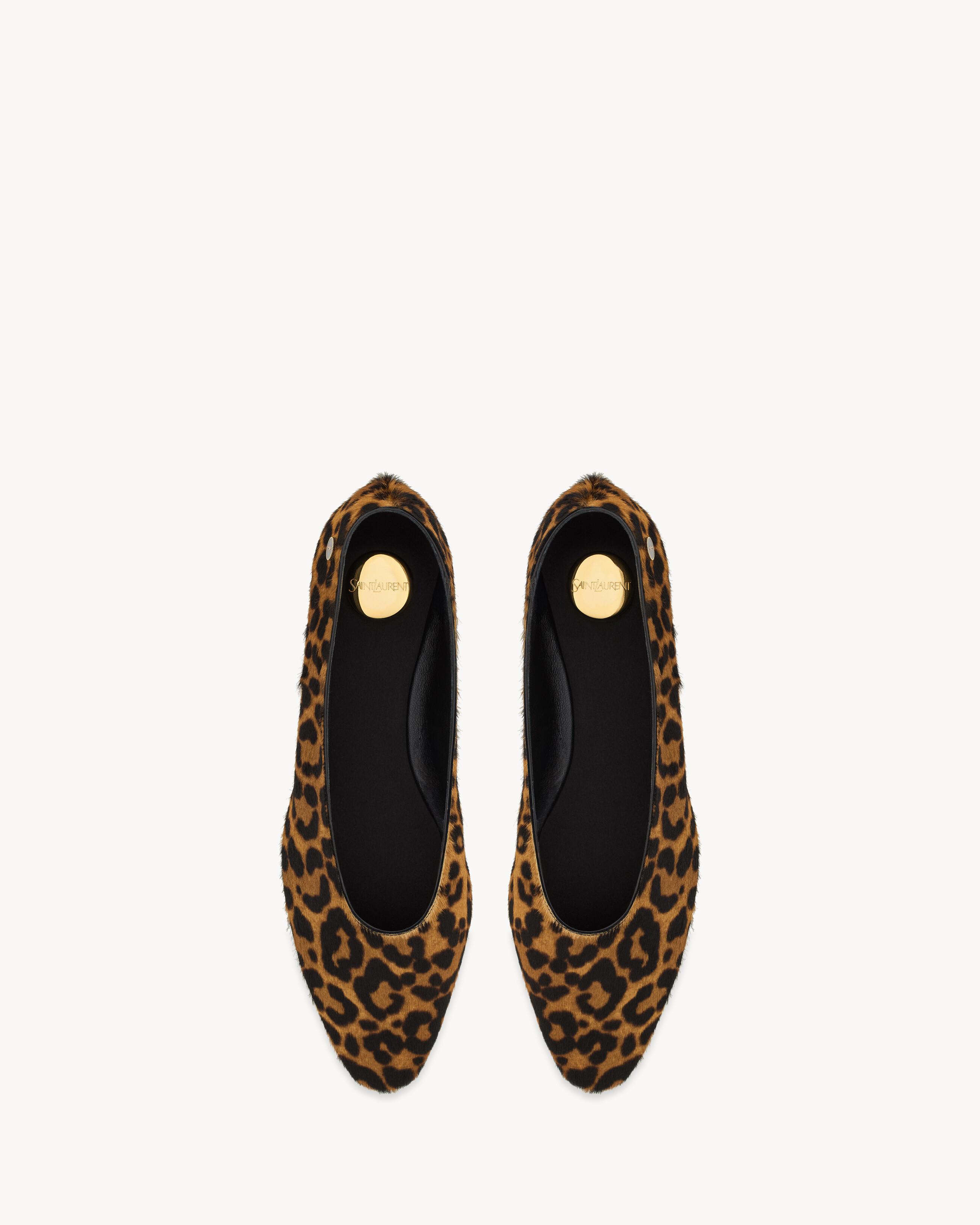 Bailarinas Sao de piel de pelo de poni | Saint Laurent Inc. (Global)