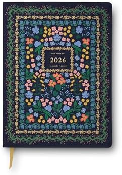RIFLE PAPER CO. 2026 12-Month Bookbound Planner, Keep Your Plans for the New Year Organized, Effo... | Amazon (US)