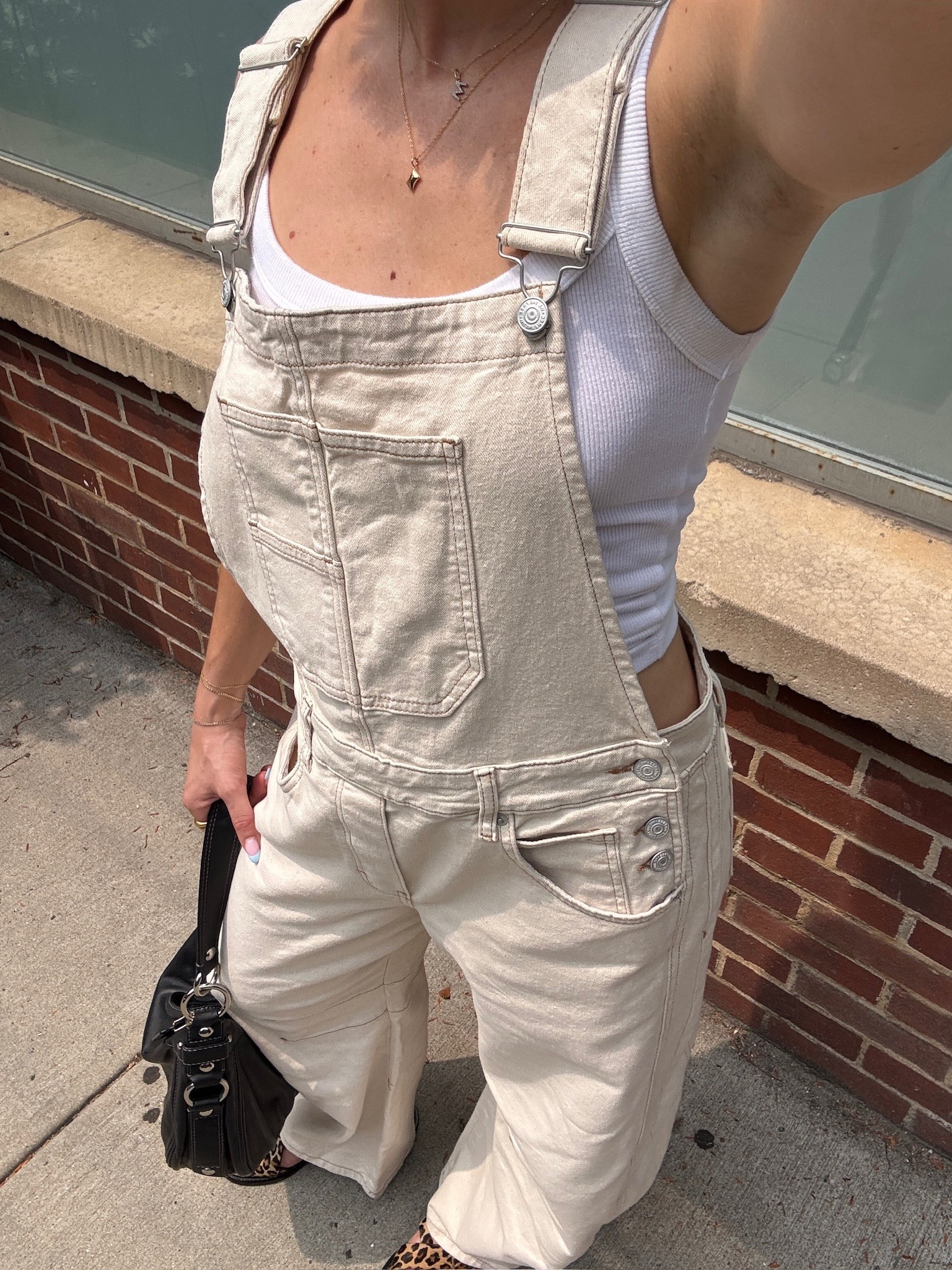 linked similar cheetah shoes from sezane!! wearing a size small in the overalls but  could’ve done an XS

free people, overalls, summer style, leopard print, tank top, abercrombie, sezane

#LTKFindsUnder50 #LTKStyleTip #LTKSeasonal