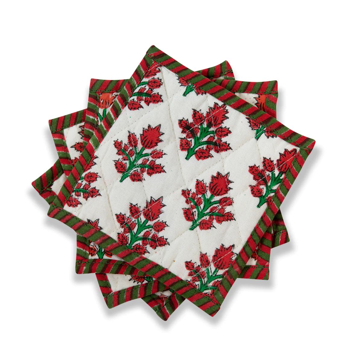 Peppermint Coaster Set | Furbish Studio