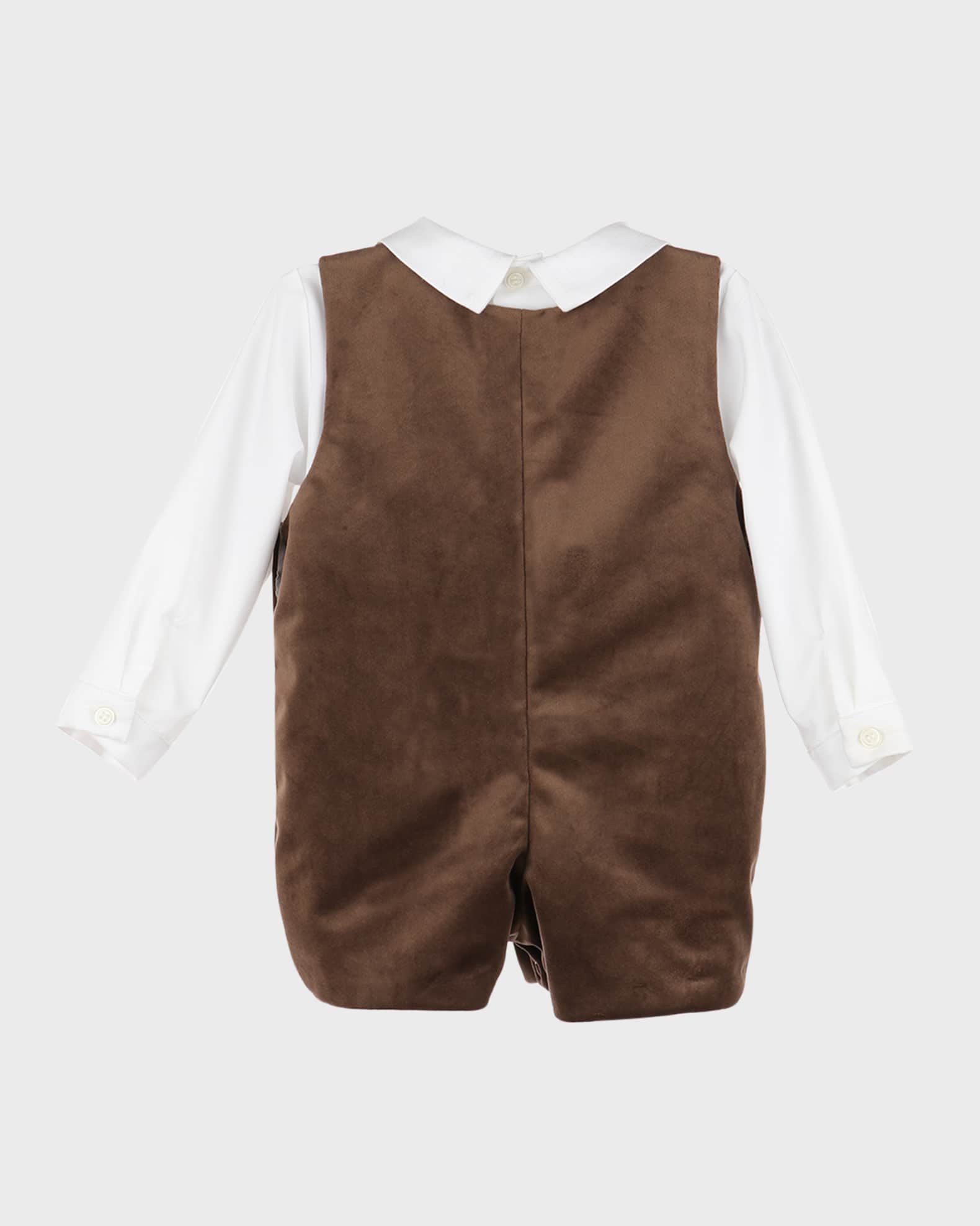 Boy's Velvet 2-Piece Set, Size 12M-24M | Neiman Marcus