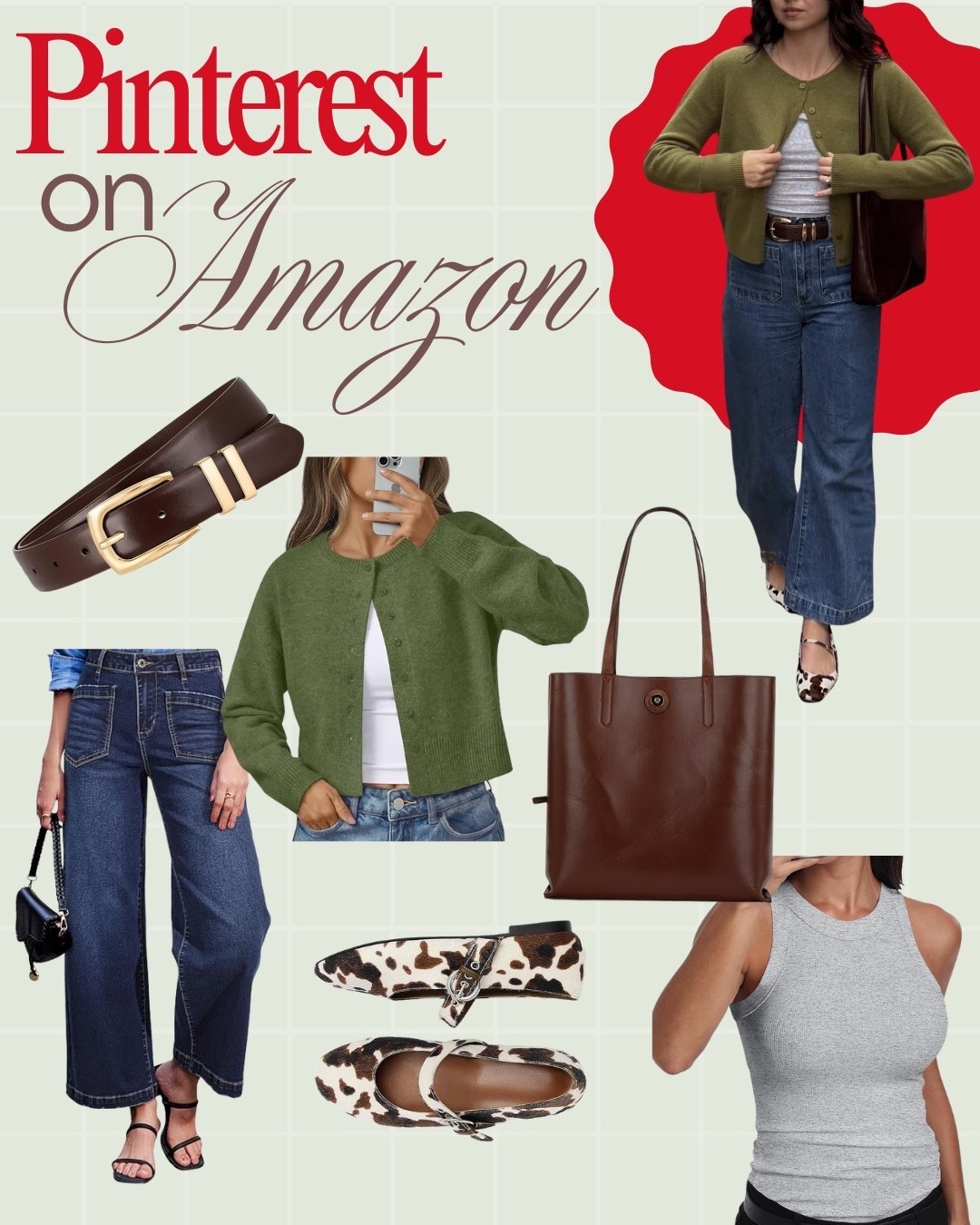 Pinterest worthy looks available on Amazon! (And all very affordable 🙌) what do you think of the fit?? 

#LTKSaleAlert #LTKootd #LTKOver40