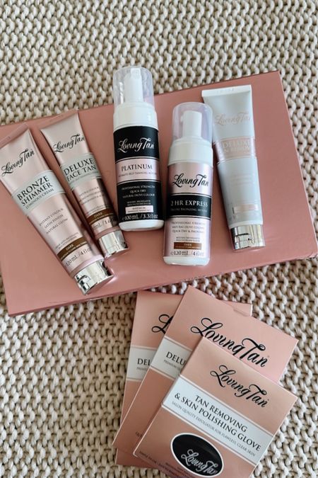 My favorite self-tanner just gave us a discount code and a few more products for me to try! Excited about the platinum mousse and the tan remover for those stubborn spots! Use code KARINAR for a discount! 

#LTKunder50 #LTKswim #LTKbeauty