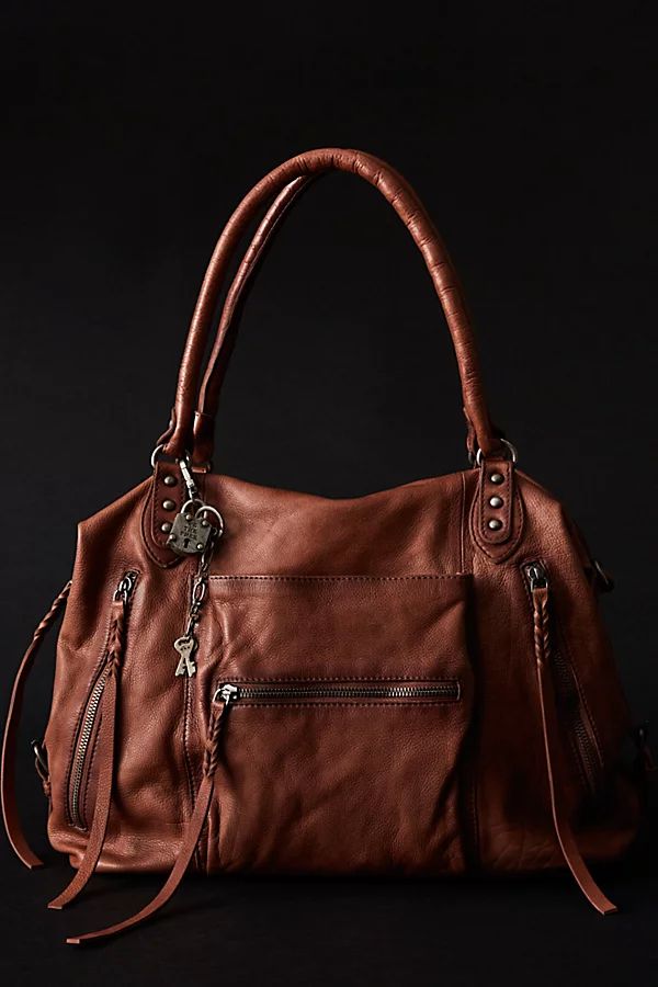 We The Free Emerson Tote Bag by We The Free at Free People, Mudslide Mauve, One Size | Free People (Global - UK&FR Excluded)