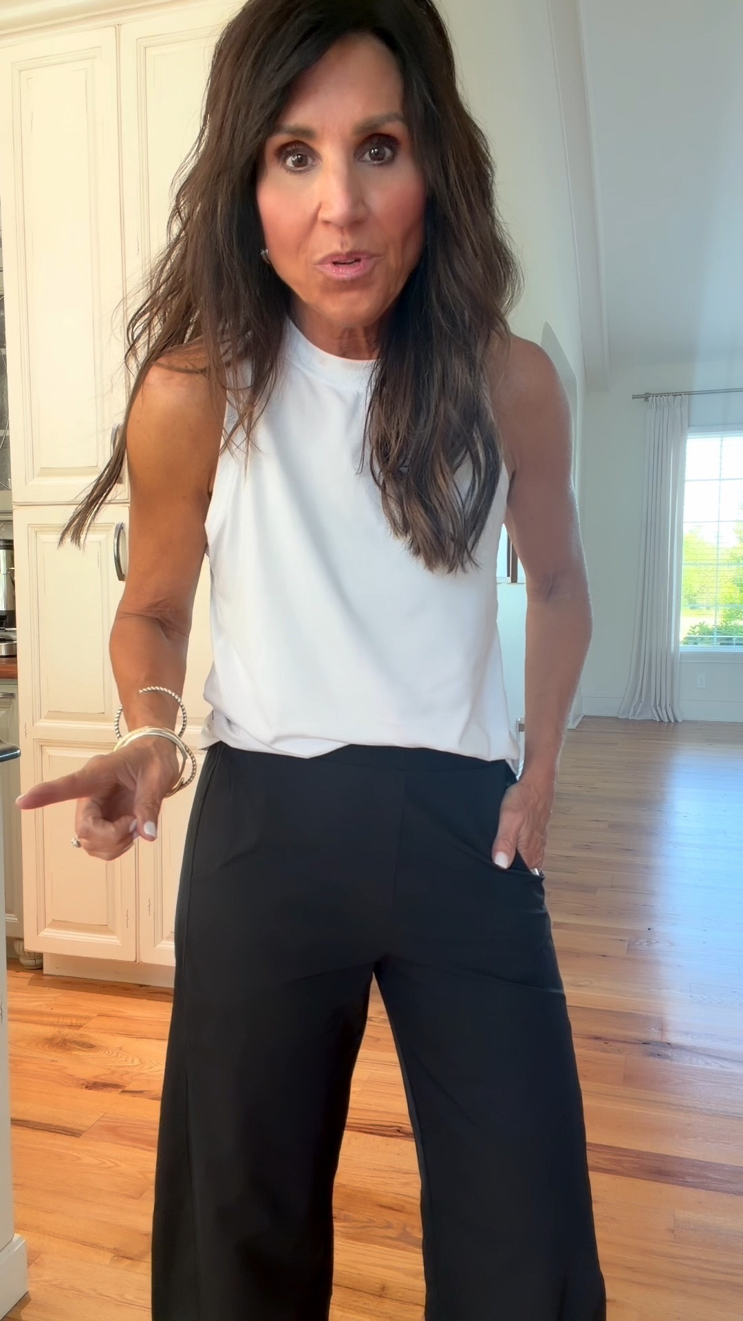 What I’m wearing
Top - small
Pants - small

#LTKOver40 #LTKSeasonal