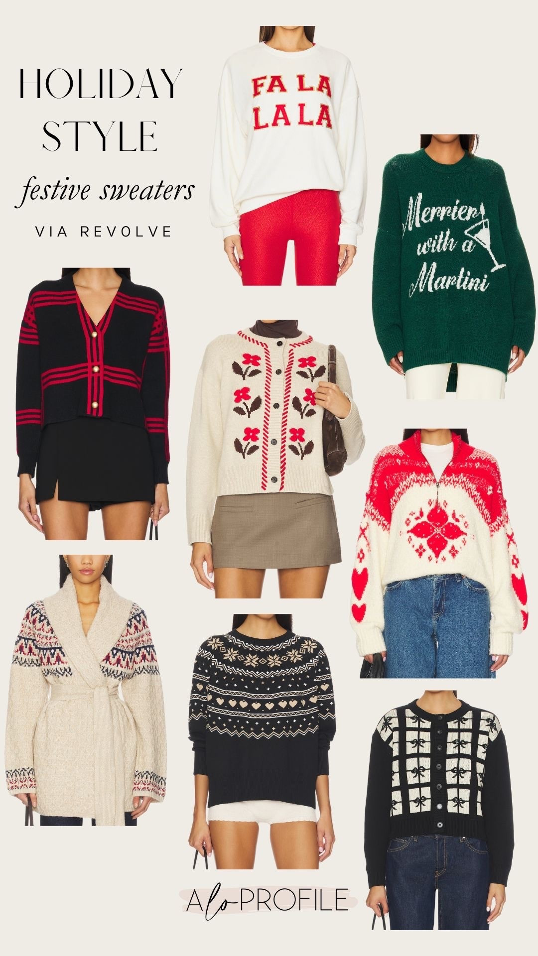 Holiday Party Outfits: Festive Sweaters // Revolve, holiday style, holiday outfit, holiday outfit ideas, holiday tops, holiday sweater, festive tops, festive holiday outfits, revolve holiday outfit, revolve holiday party outfit