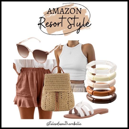 Spring outfit idea // resort wear | Amazon (US)