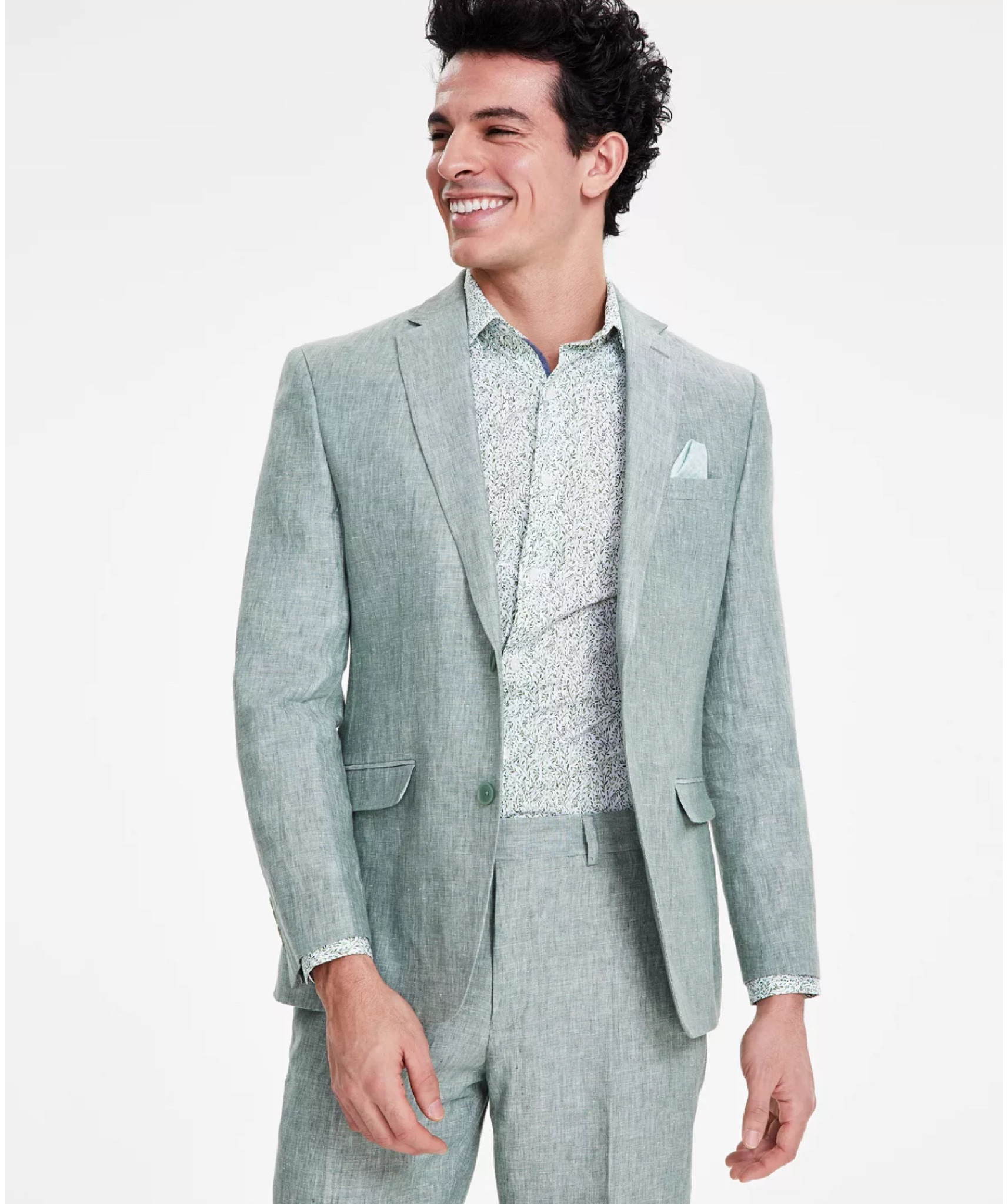 Men’s spring suits. Men’s wedding guest suit. Men’s linen suit. Men’s green and grey Easter suit. 

#LTKSeasonal #LTKwedding
