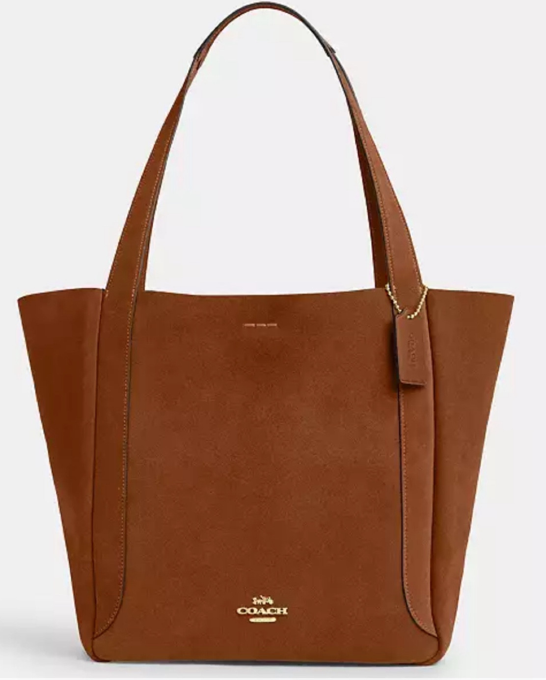 Ordered this suede purse for my work bag for fall and couldn’t gatekeep because it’s literally literally over 50% off right now! 😭 so many other options and sizes available as well on major discount! #coach 

#LTKSeasonal #LTKSaleAlert