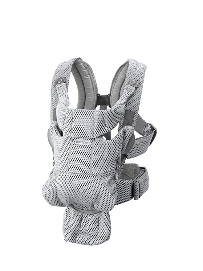 BABYBJORN Baby Carrier Free, 3D Mesh, Grey | Amazon (US)