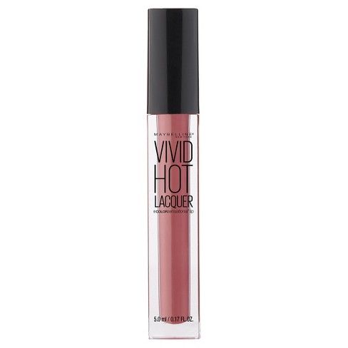 Maybelline Color Sensational® Vivid Hot Lacquers Lip Color Too Cute - 0.17oz | Target