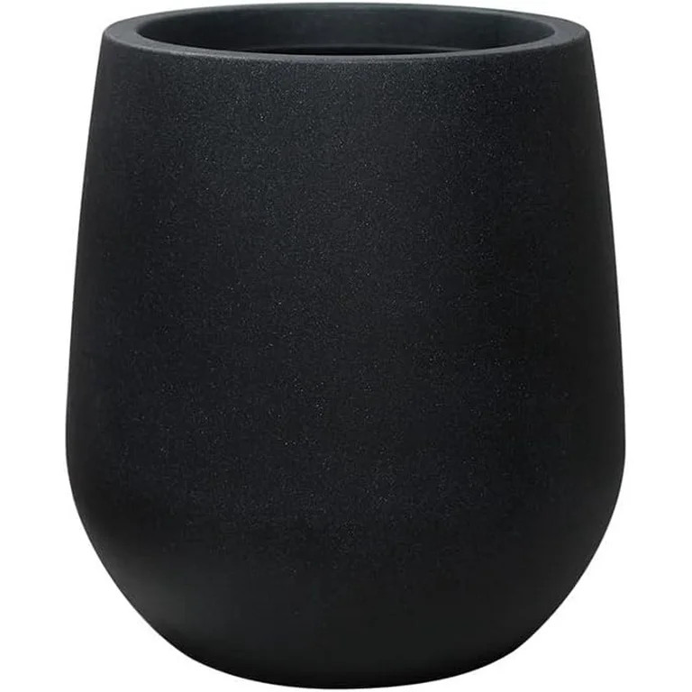 Macetas Altas de Resina de 11.8" H para Plantas de Exterior, Maceta Moderna Redonda de Plástico ... | Walmart (US)