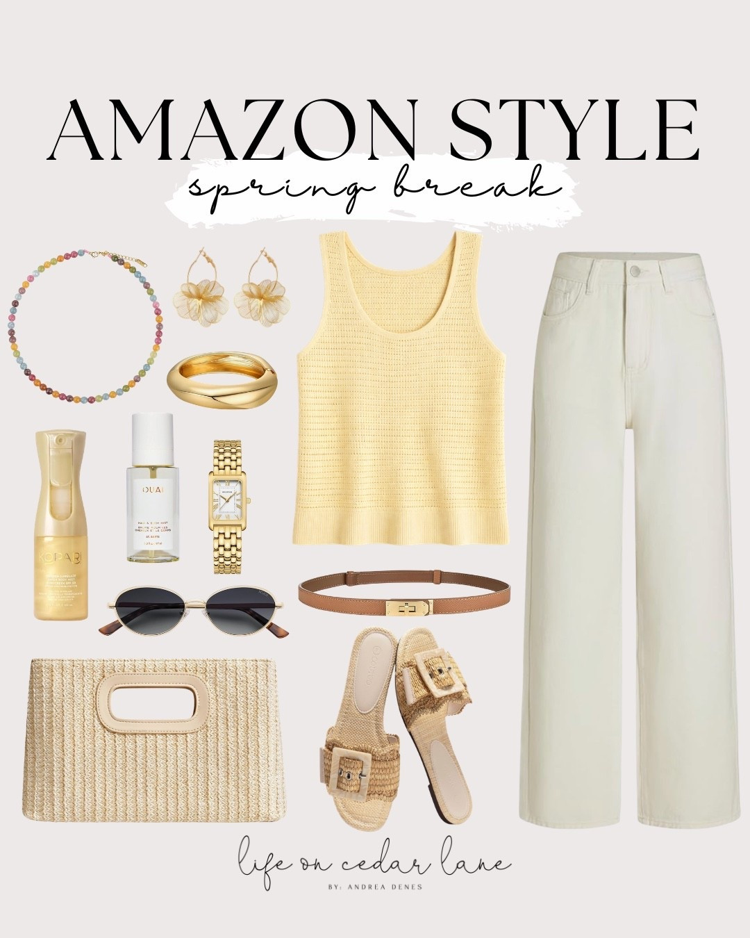 Spring break essentials! These Amazon finds will keep you stylish and comfortable. #springbreak

#LTKOver40 #LTKTravel #LTKSaleAlert