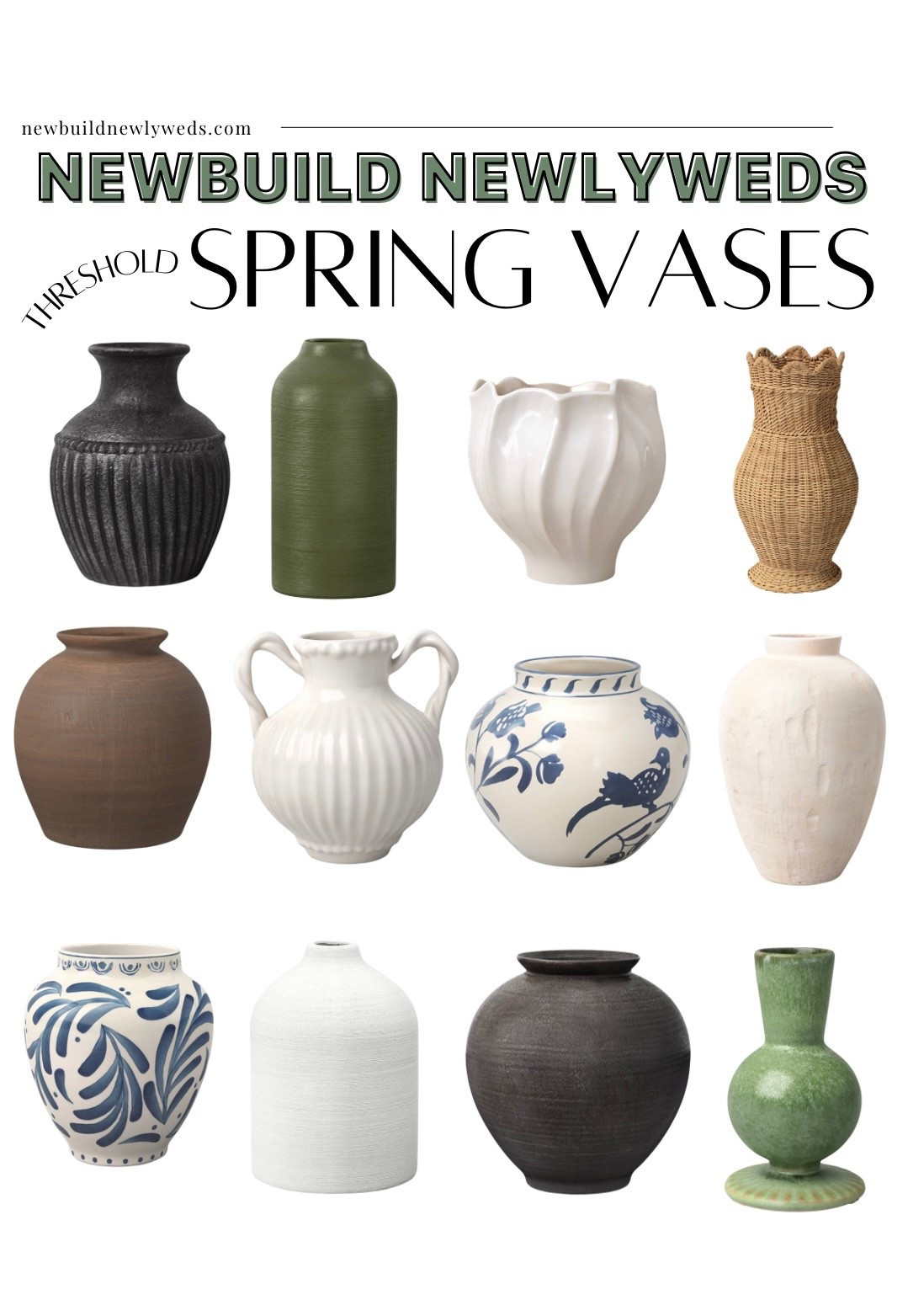 Can you believe these are Threshold vases from Target?! They are beautiful and so affordable!

#LTKHome #LTKdayinmylife