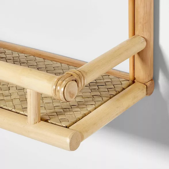 Rattan Arch Leaf Shelf - Pillowfort™ | Target