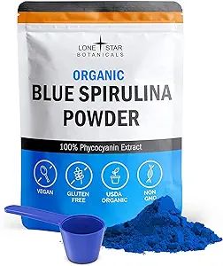 Organic Blue Spirulina Powder - 100% Pure Superfood from Blue-Green Algae, Natural Food Coloring ... | Amazon (US)