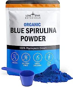 Organic Blue Spirulina Powder - 100% Pure Superfood from Blue-Green Algae, Natural Food Coloring ... | Amazon (US)