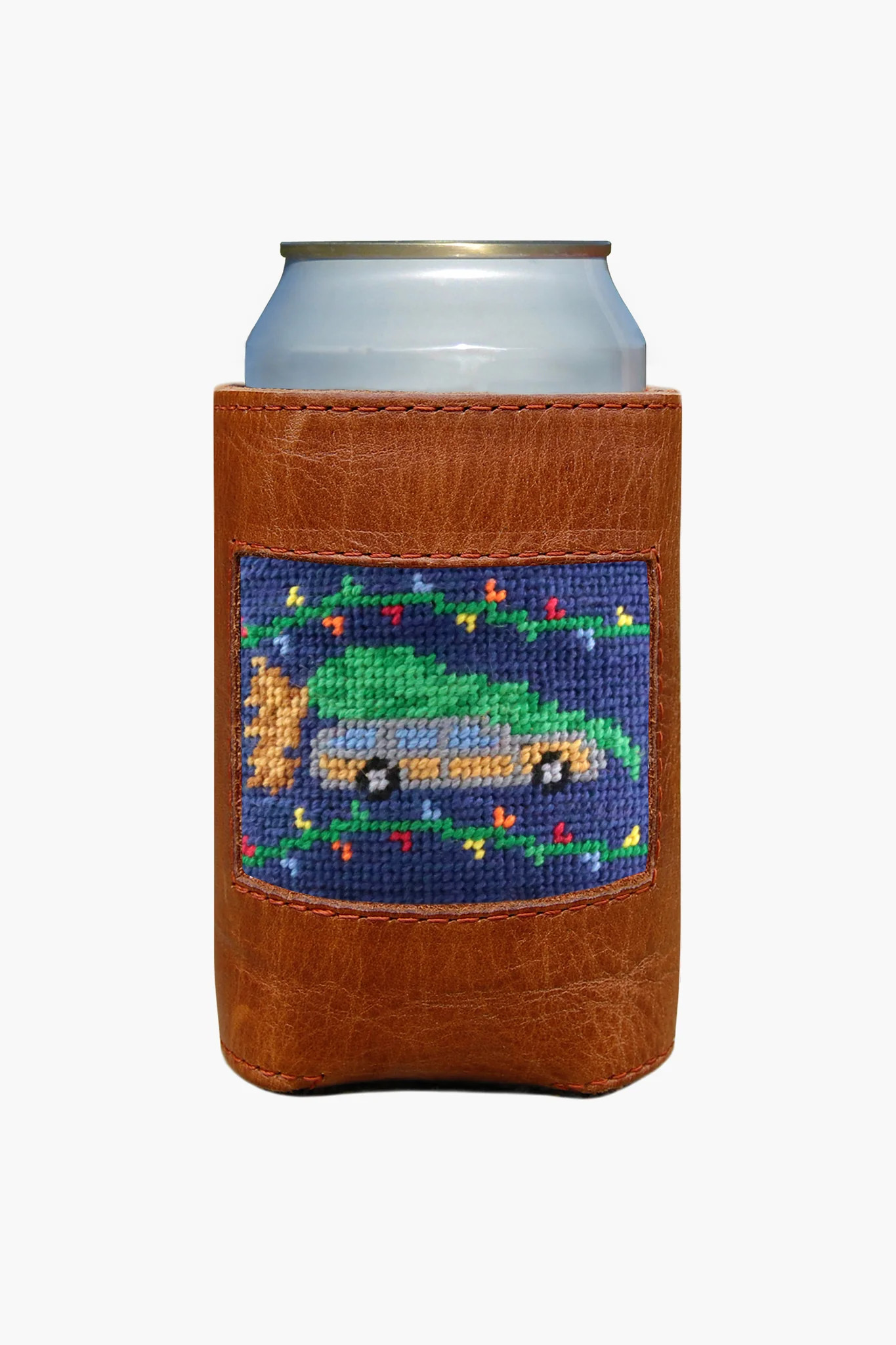 Christmas Vacation Needlepoint Can Cooler | Tuckernuck (US)