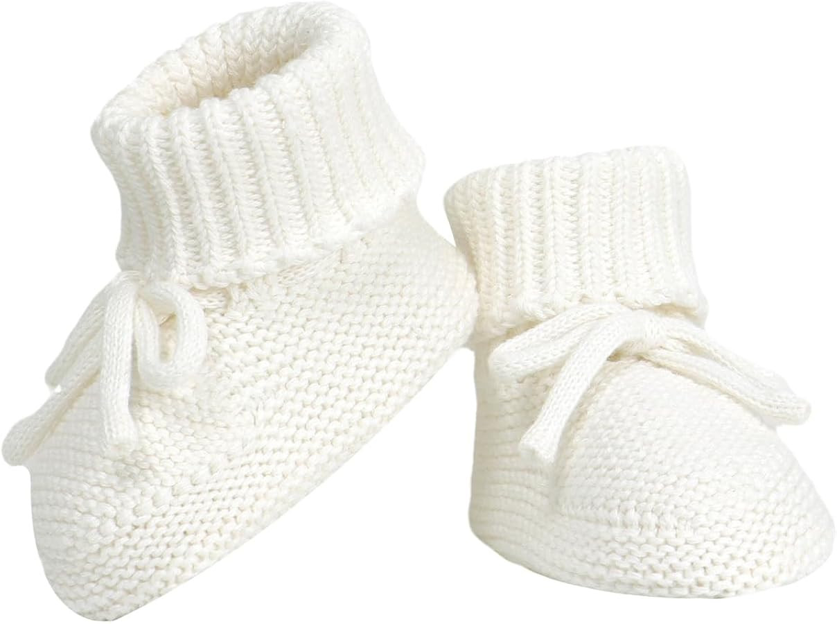Hadetoto Baby Booties Newborn First Walkers for Toddler Infant Boy Girl
        Soft Booties, Coz... | Amazon (US)