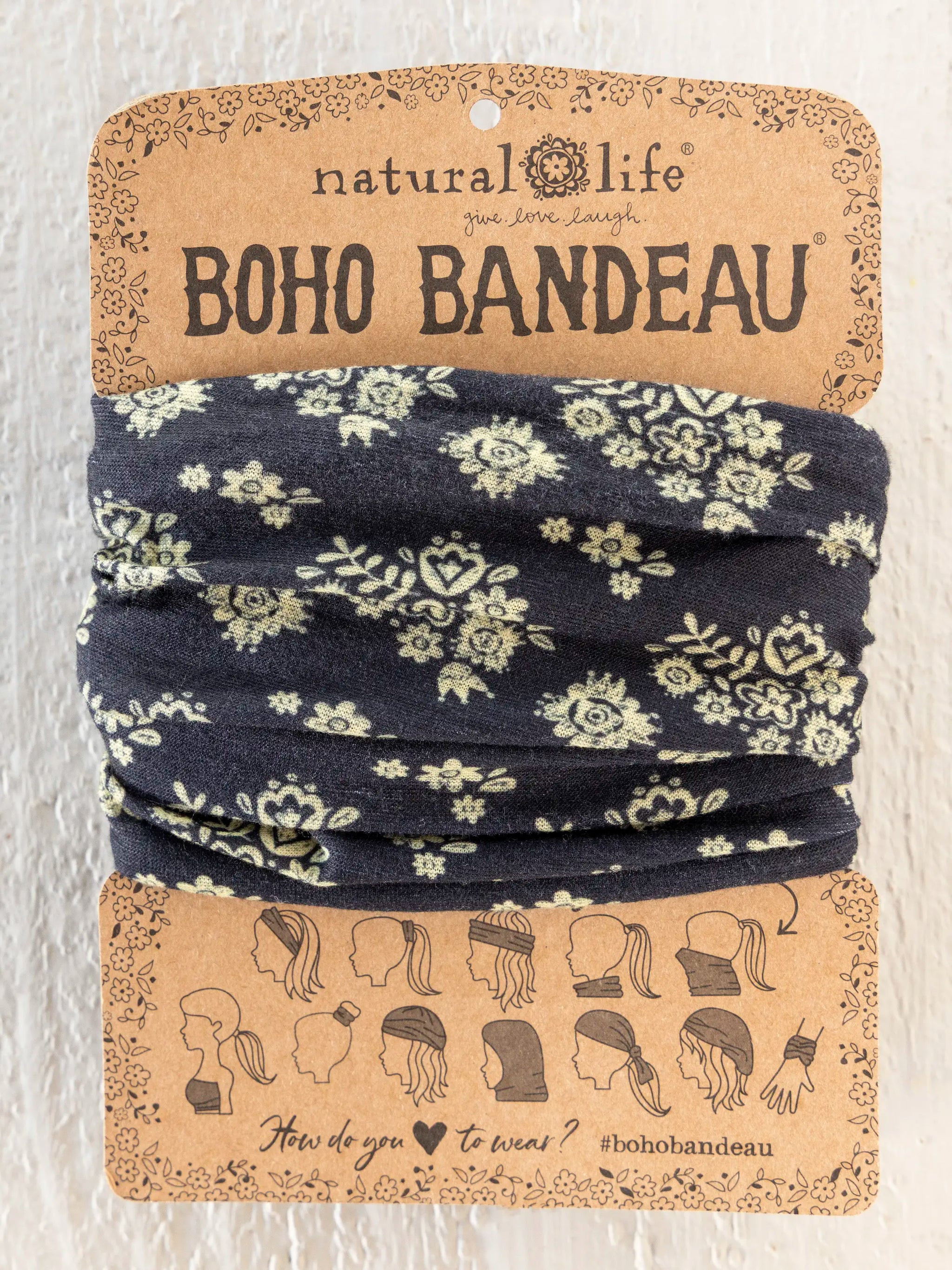 Full Boho Bandeau® Headband | Natural Life