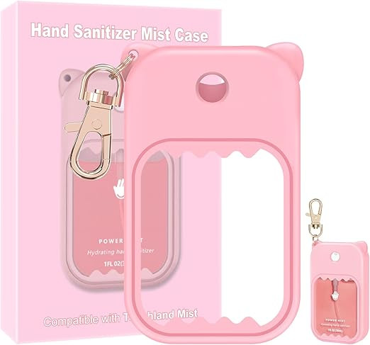 Hand Sanitizer Spray Case for Touchland Silicone Touchland Case Keychain Cute Hand Sanitizer Spra... | Amazon (US)