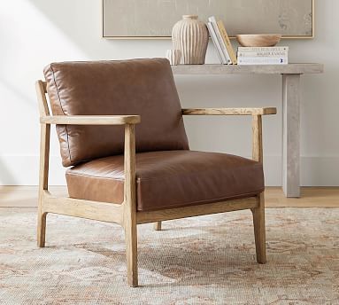 Cody Leather Armchair | Pottery Barn (US)