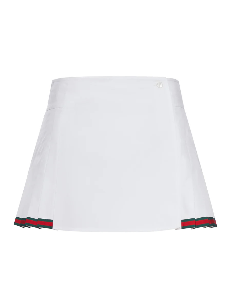 SHORT COTTON POPLIN SKIRT | Suitnegozi INT