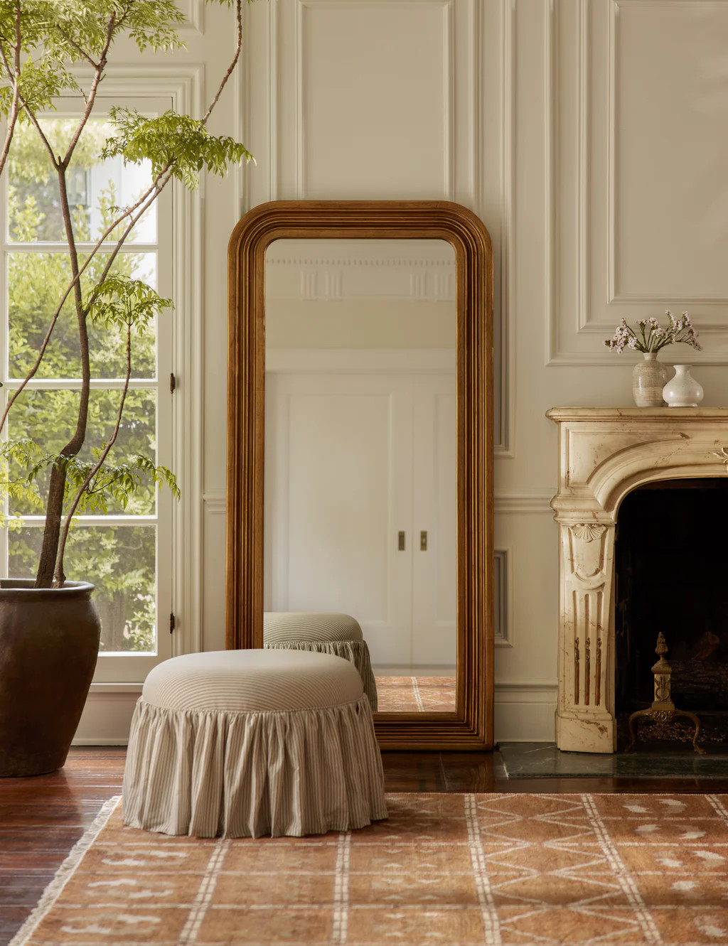 Haisley Floor Mirror | Lulu and Georgia 