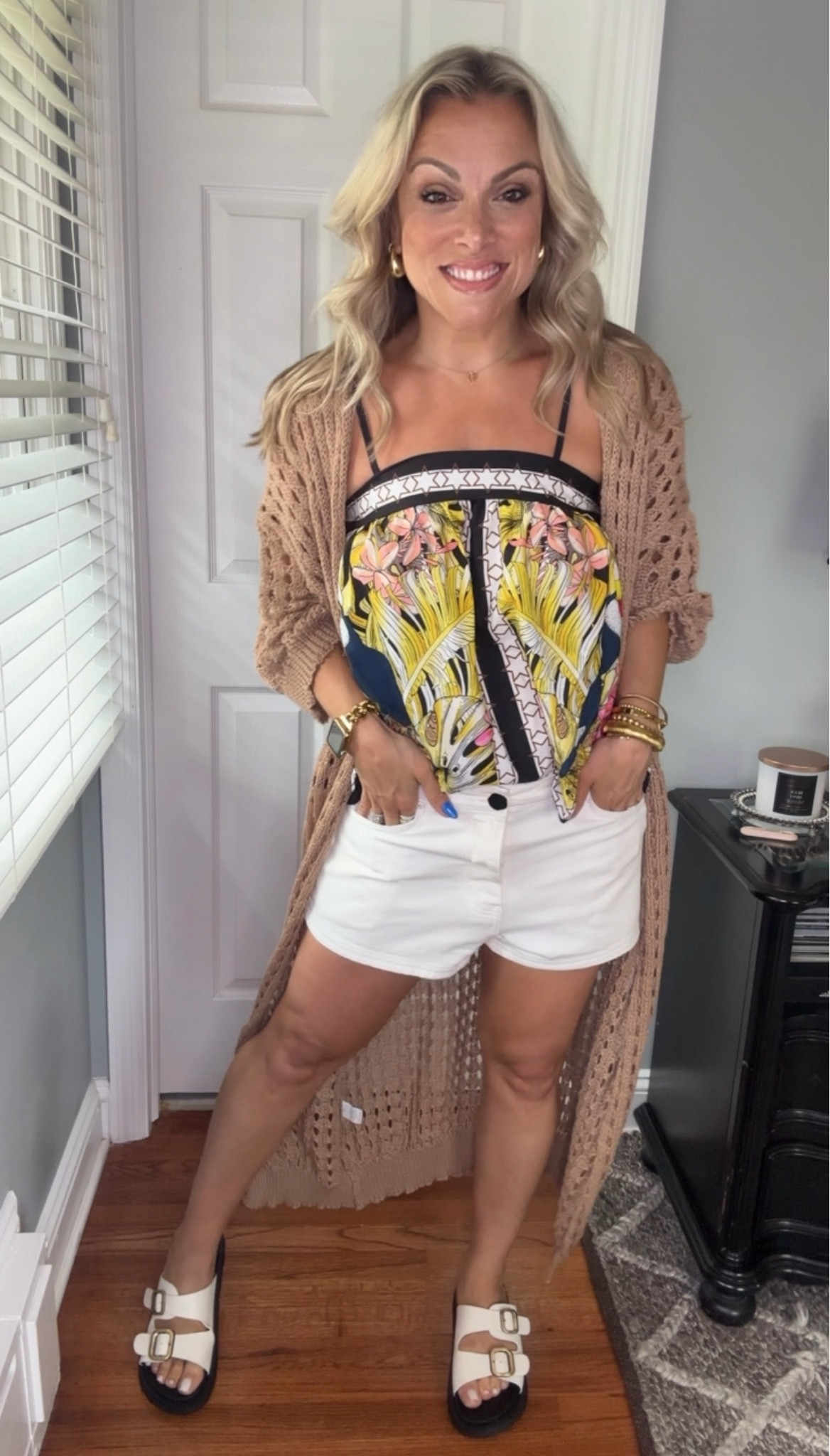 Summer fit from SHEIN. Fit Tts. Small in tops, 27 in shorts.

#LTKFindsUnder50 #LTKOver40