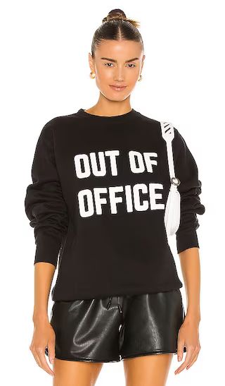 Out Of Office Crew Neck Sweatshirt | Revolve Clothing (Global)