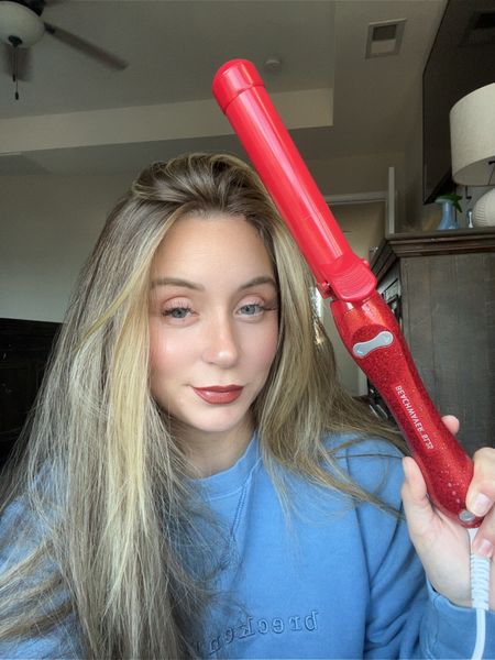 Holiday gift idea 💡 a glitter beachwaver! Curling your hair is so easy when the barrel rotates for you! 🙌 

You can also use my discount code GABRIELLEWAVE to save on their website 🫶 

#LTKbeauty #LTKstyletip #LTKSeasonal
