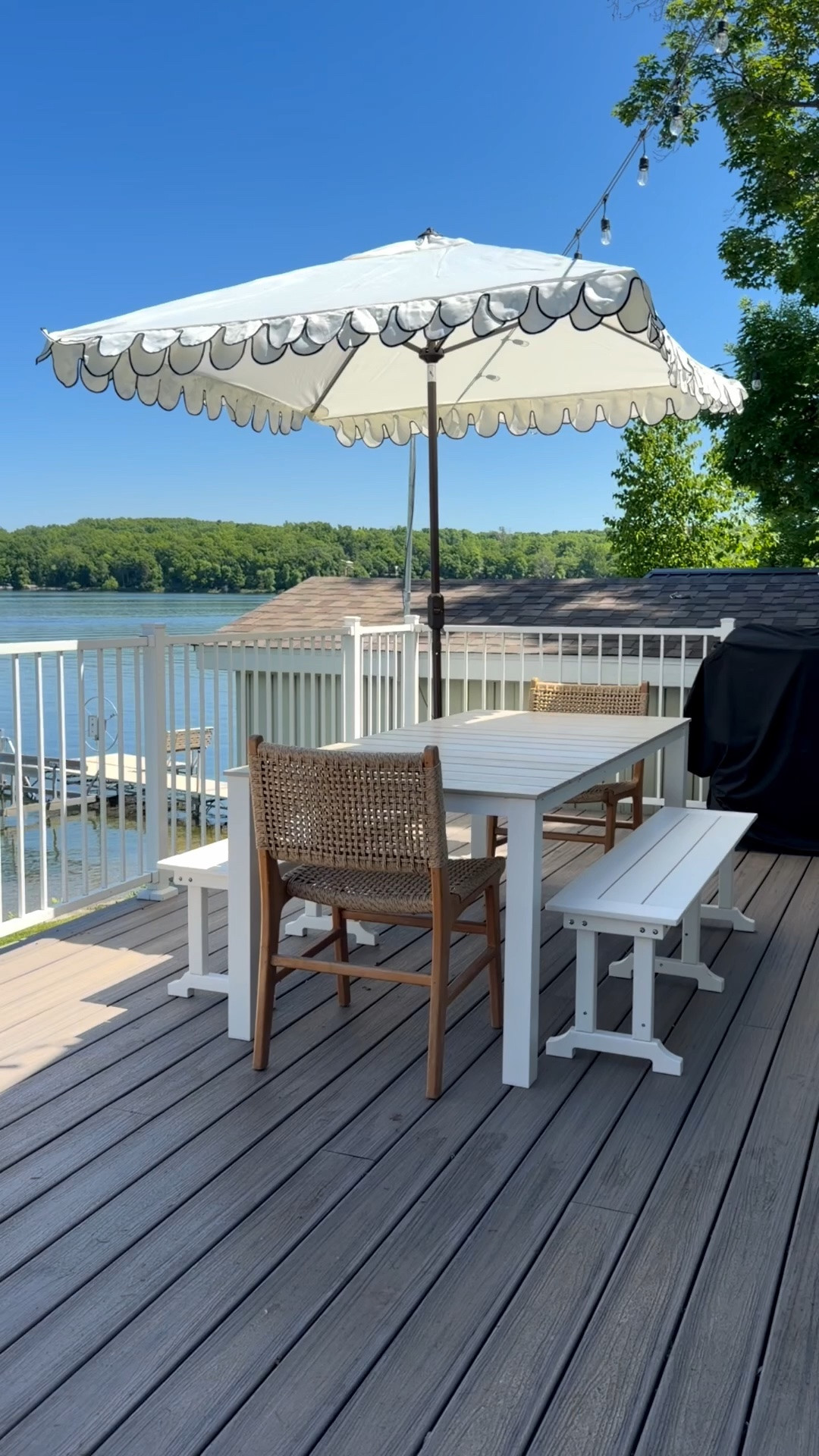 #ad This is our 2nd summer with this outdoor dining table (which we love btw) and I just added these benches from @Wayfair! Great quality and has held up well to the sun.

#LTKHome #LTKSaleAlert #LTKSeasonal