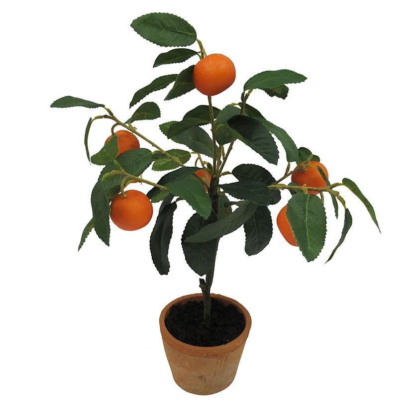 Sonoma Goods For Life® Orange Topiary Floor Decor | Kohl's