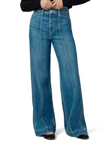 Joe's Jeans Women's The Front Seamed Wide Leg High Rise Jean, Biggest Fan | Amazon (US)
